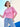 Long Sleeve Top With Flower Appliqué - Candy