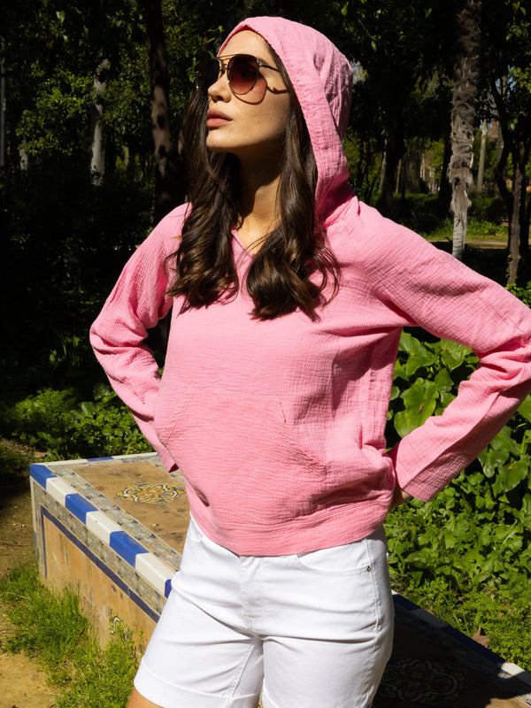 Bubble Cotton Hoodie - Candy
