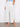 Cropped bubble cotton pants in white and blue stripes, designed with an elastic waist and drawstring by Charlie B.