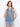 Blouse with a Henley neckline and geometric print, featuring a half-button front for added style by Charlie B.