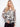 Fishnet crochet sweater with daisy print and drop shoulders by Charlie B.