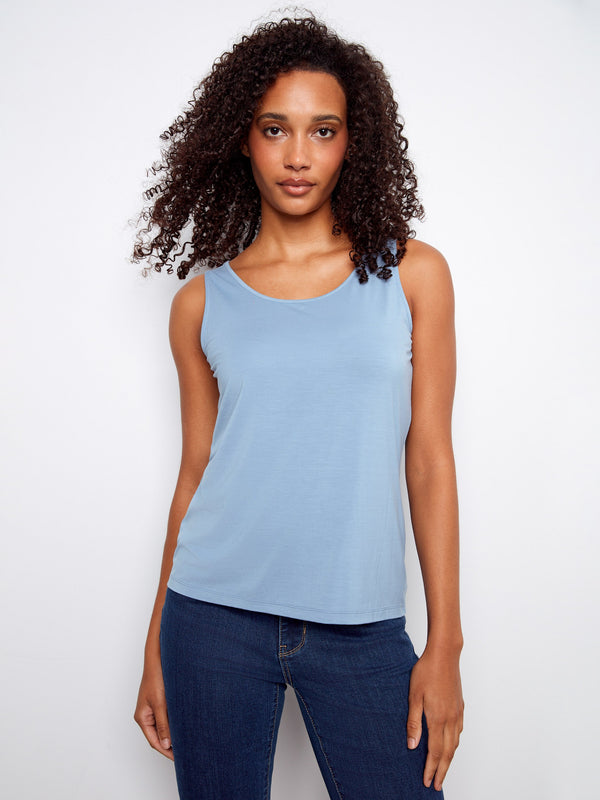 Reversible Bamboo Cami - Haze
