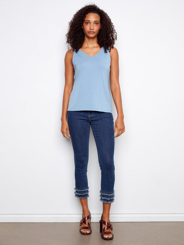 Reversible Bamboo Cami - Haze
