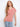 Classic short sleeves complement the ribbed texture of this stylish carnation tee by Charlie B.